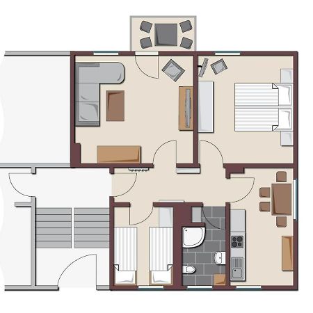 로스토크 Haus Auguste, Kormoran 아파트 외부 사진